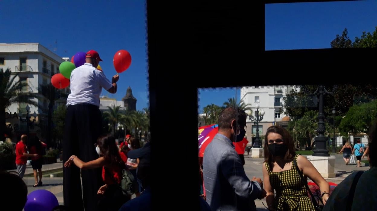 Puesta en marcha del autobús.