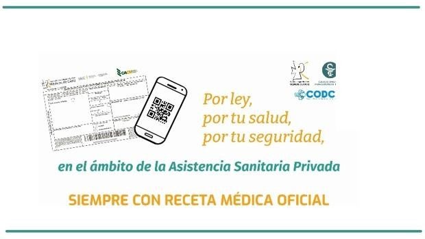 Médicos, farmacéuticos y dentistas de Cádiz  se unen en una campaña por el uso de la receta oficial