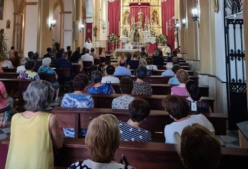 Veneración a la Virgen del Carmen en Chiclana