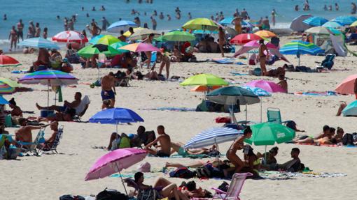 Una de las playas de Tarifa.