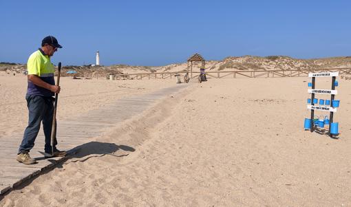 Jesús el Mirlo en Cabo de Trafalgar