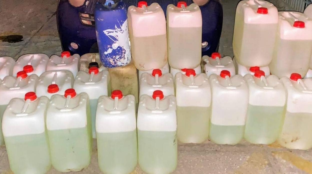 Abortada una operación de abastecimiento de combustible a una narcolancha en Sanlúcar