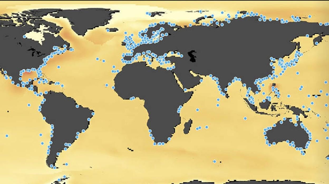 Niveles del mar según la herramienta digital de la NASA