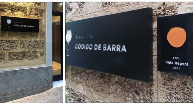 Se busca «el Sol» robado al restaurante Código de Barra en Cádiz