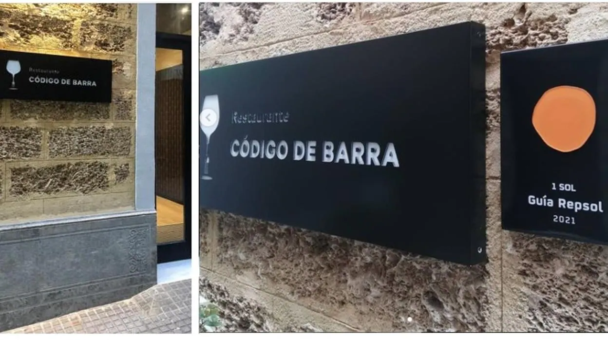 Se busca «el Sol» robado al restaurante Código de Barra en Cádiz