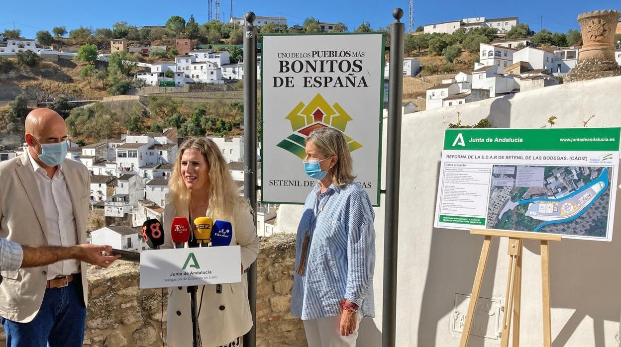 La Junta destina para Setenil más de 2,7 millones para licitar la reforma de la depuradora y la redacción del proyecto de los colectores