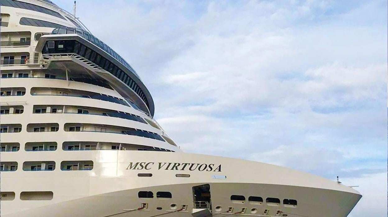 La compañía MSC de cruceros regresa a Cádiz tras la pandemia