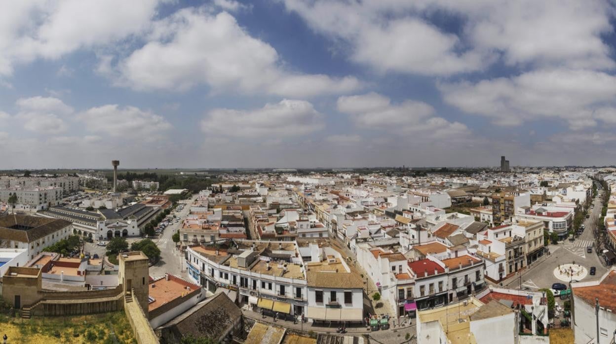 Una vista panorámica de la ciudad de Utrera