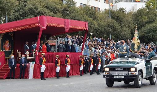 El Coronel Núñez manda la Agrupación de Unidades que desfila en Córdoba en honor a la Patrona de la Guardia Civil