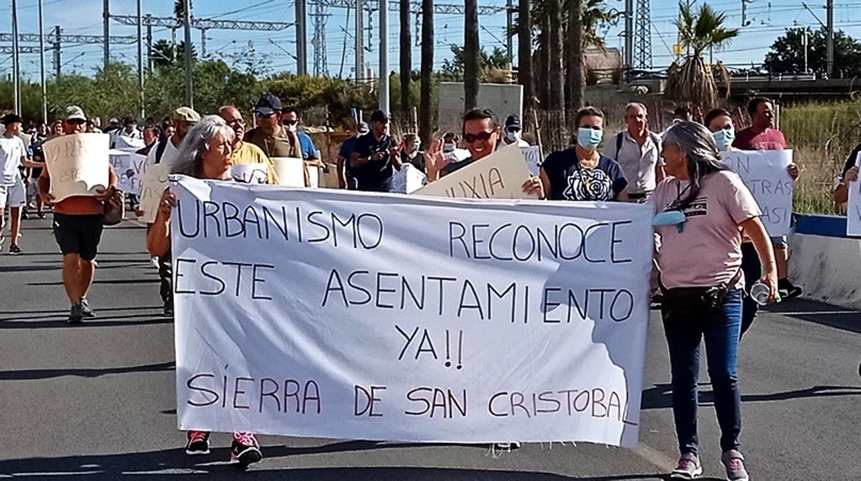 La manifestación discurrió por Ribera del Río