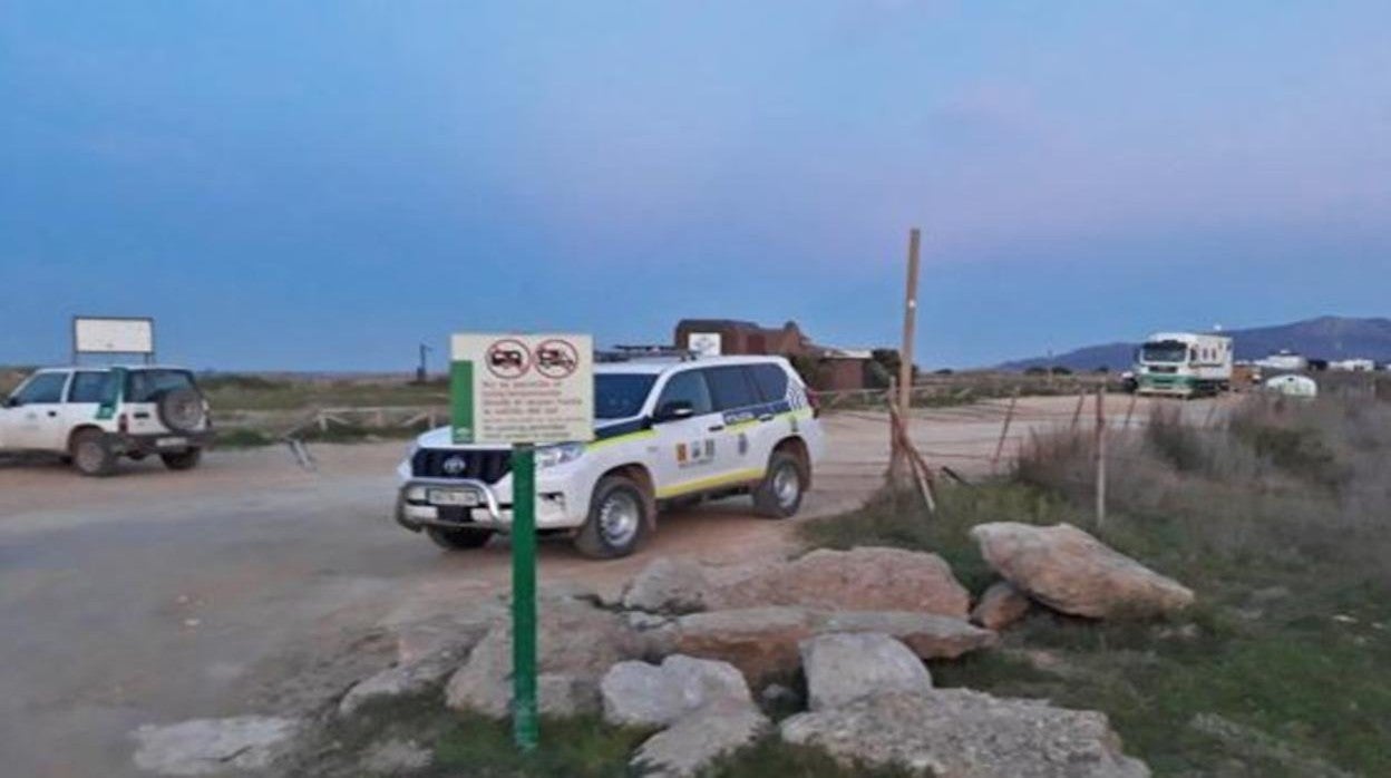 Freno a los quads y motos en el interior del  parque natural La Breña