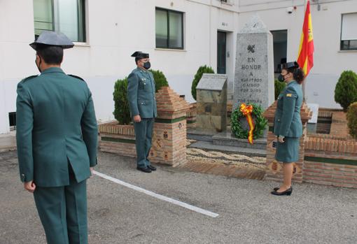 La Comandancia de la Guardia Civil de Algeciras conmemora el Día de los Caídos por la Patria