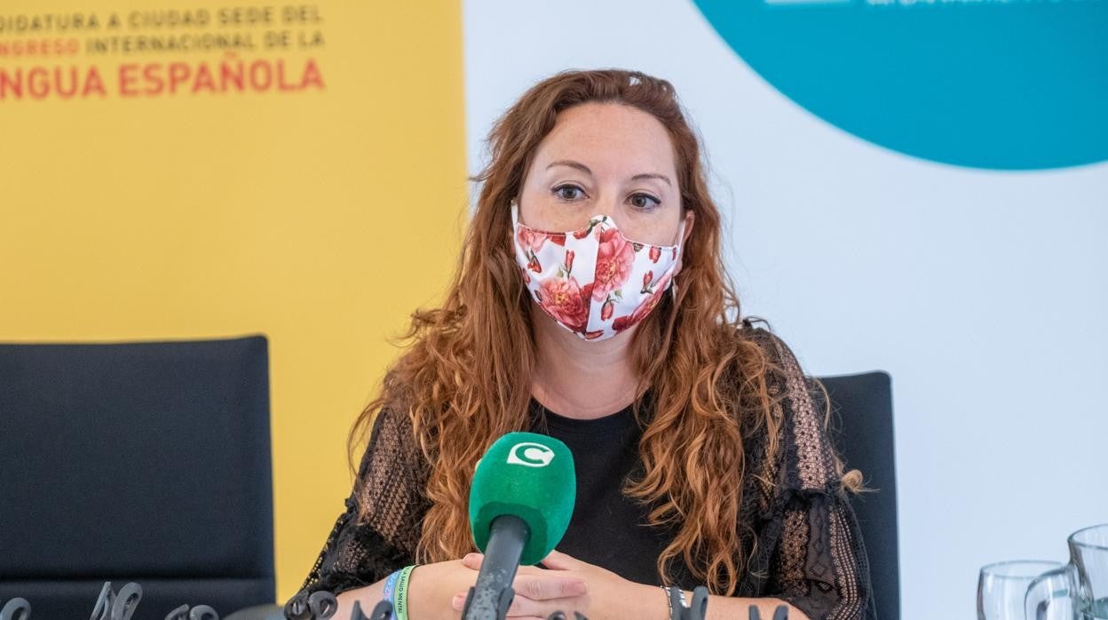 La concejal de Feminismos del Ayuntamiento de Cádiz, Lorena Garrón.