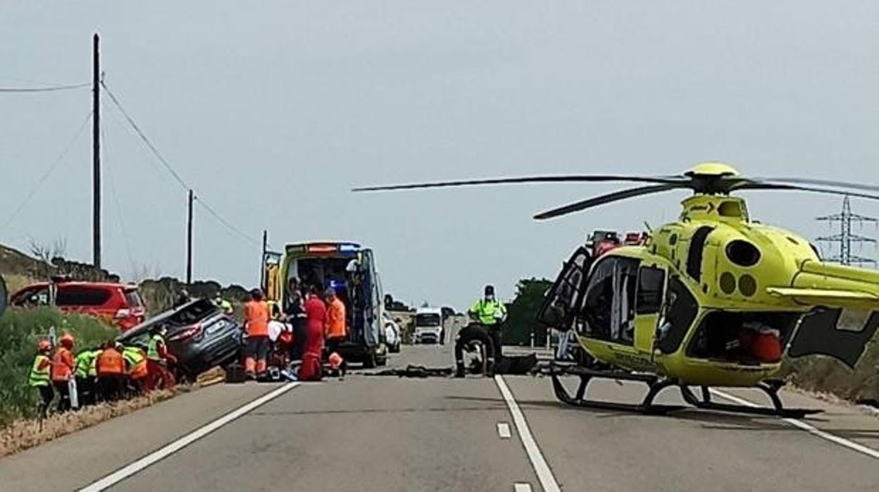 Imagen de archivo de un accidente de tráfico