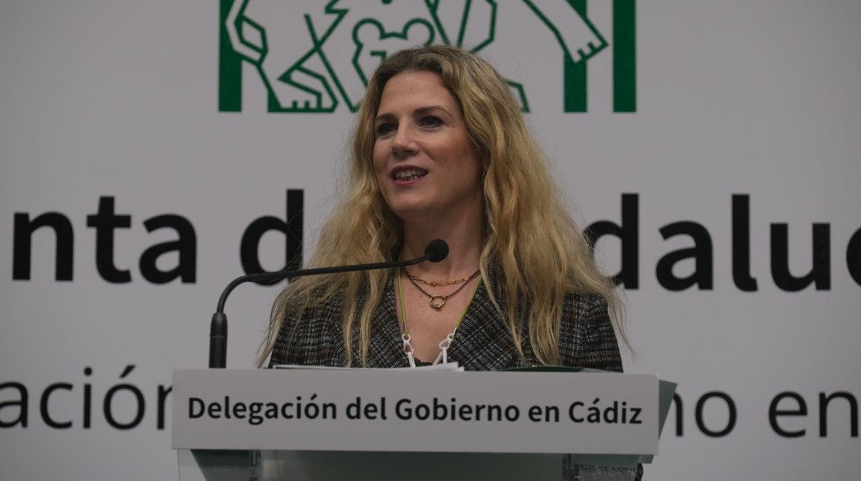 La delegada de la Junta en Cádiz, Ana Mestre.