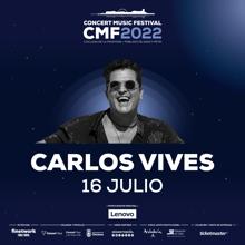 Carlos Vives actuará en el Concert Music Festival de Chiclana en el verano de 2022