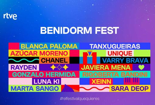 Cartel de Benidorm Fest