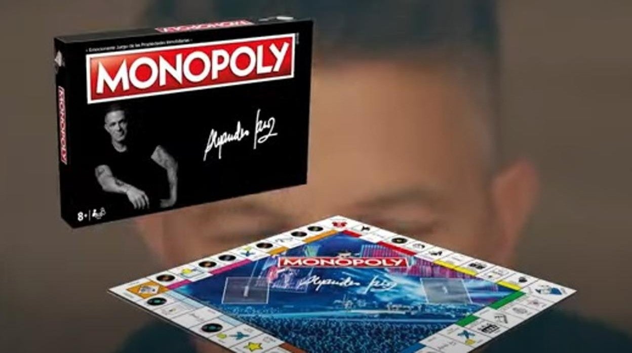 El Monopoly de Alejandro Sanz que incluye su nombramiento como Hijo Adoptivo de Cádiz