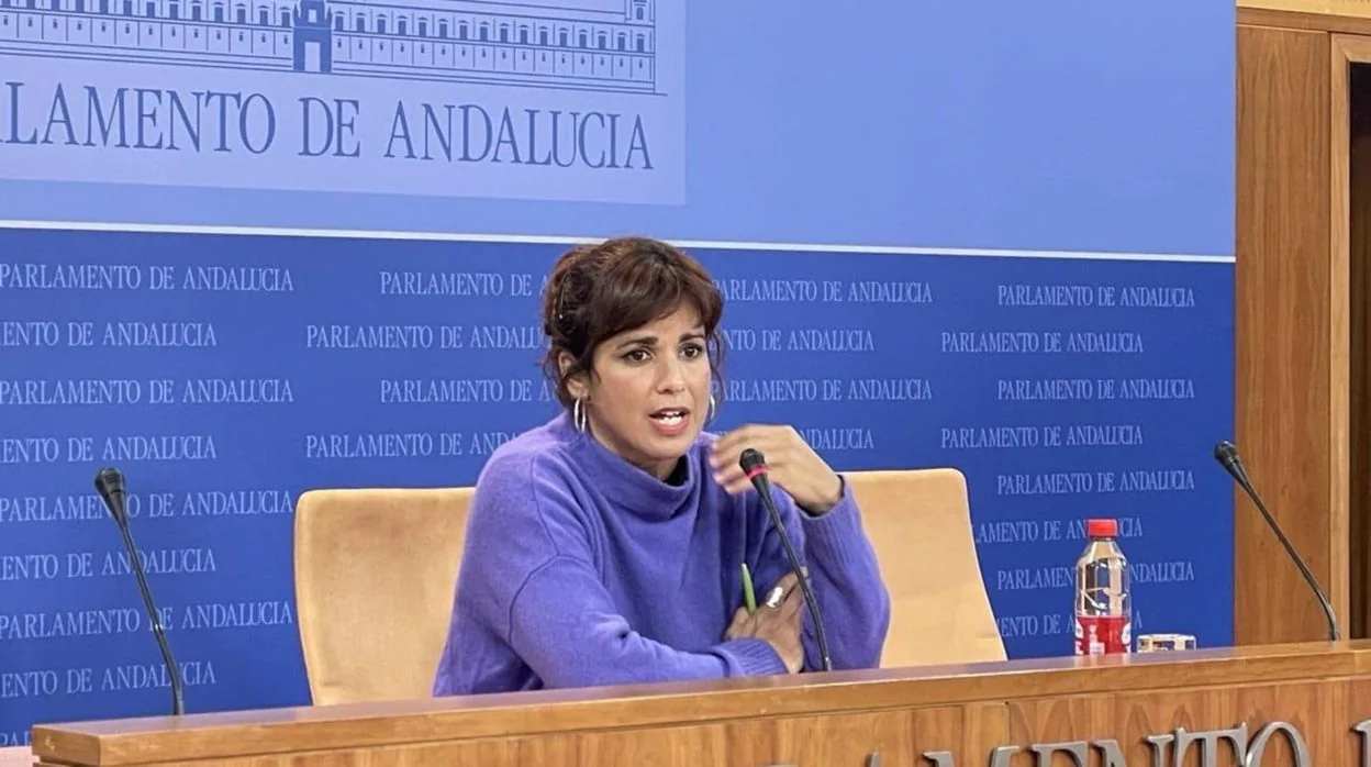 Teresa Rodríguez pide la inmediata libertad de Juana Rivas y la inhabilitación del juez