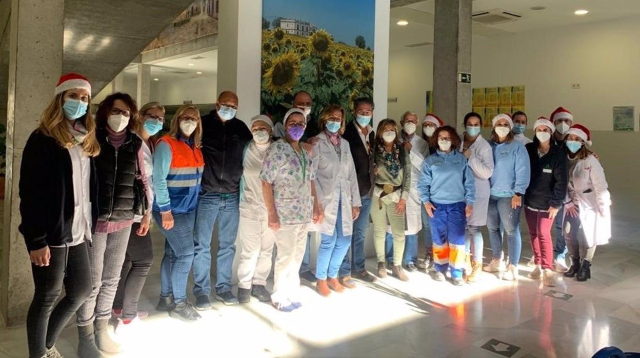 Visita de la delegada territorial de Salud al centro de Atención Primaria La Milagrosa, en Jerez.