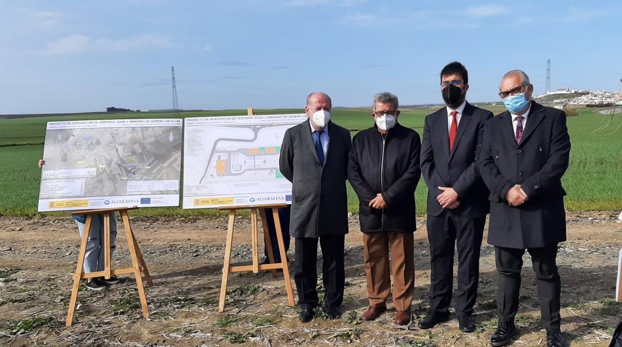 Fernando Rodríguez Villalobos, Carlos Toscano, Javier Fernández Gualda y Joaquín Páez