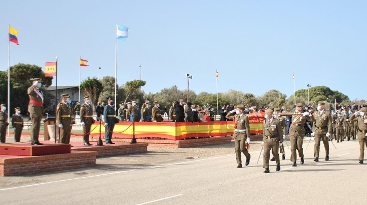 781 nuevos soldados juran bandera en el Cefot-2