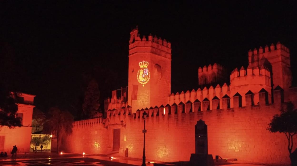 Castillo de San Marcos, de rojo