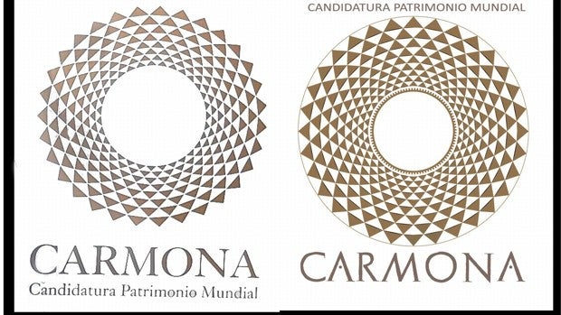 Denuncian plagio en el diseño del logo que representa la candidatura de Carmona en la Unesco