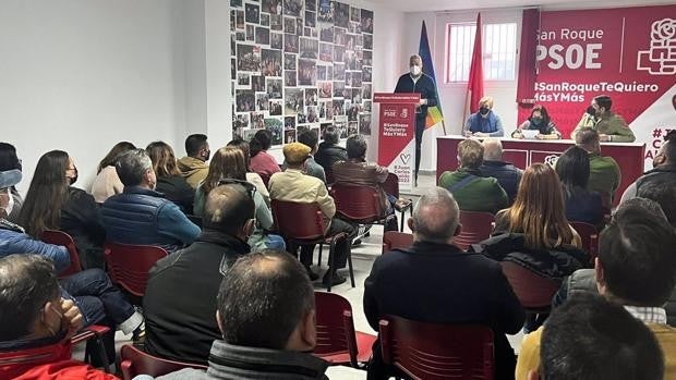 Ruiz Boix es reelegido por unanimidad como secretario general del PSOE de San Roque