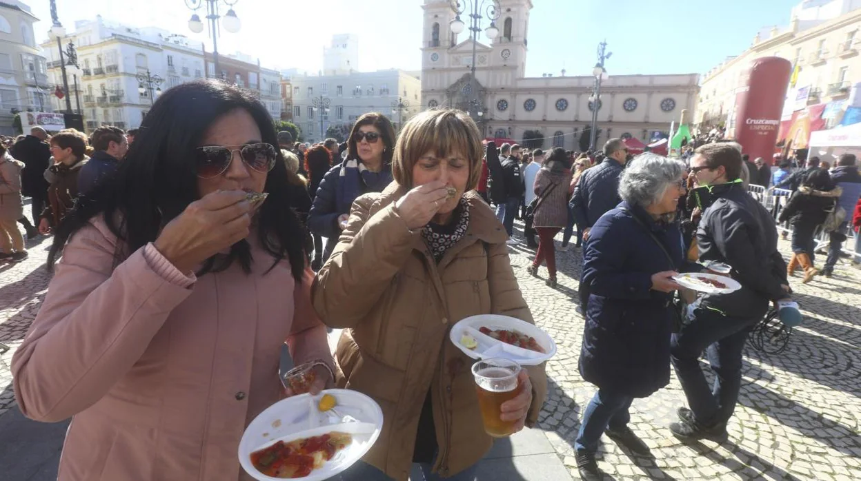Actos gastronómicos en el Carnaval de Cádiz