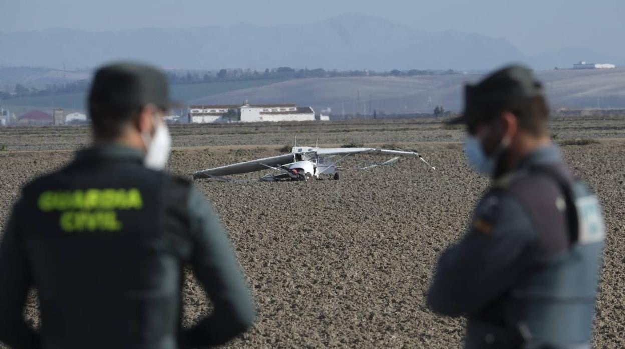 El piloto de la avioneta estrellada en Utrera no lanzó aviso de socorro