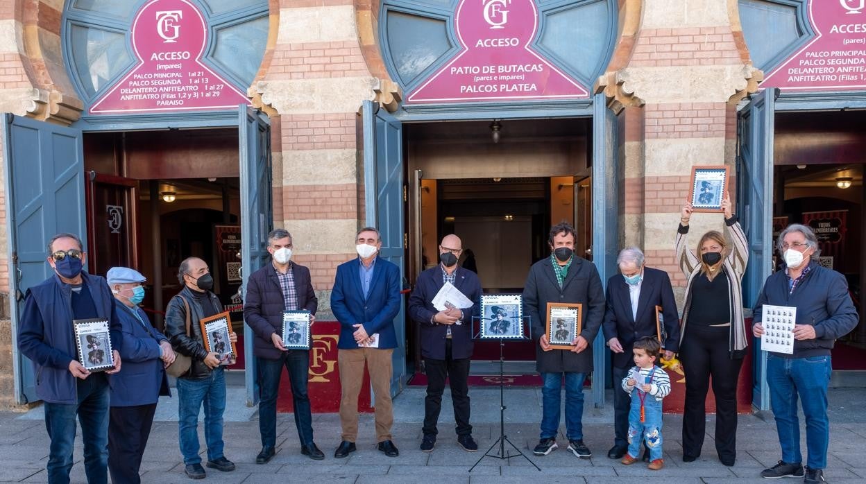 Un sello en recuerdo de Juan Carlos Aragón