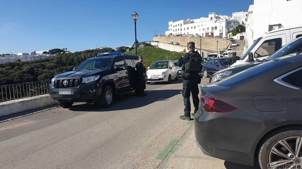 La Guardia Civil desplegada en la Janda.