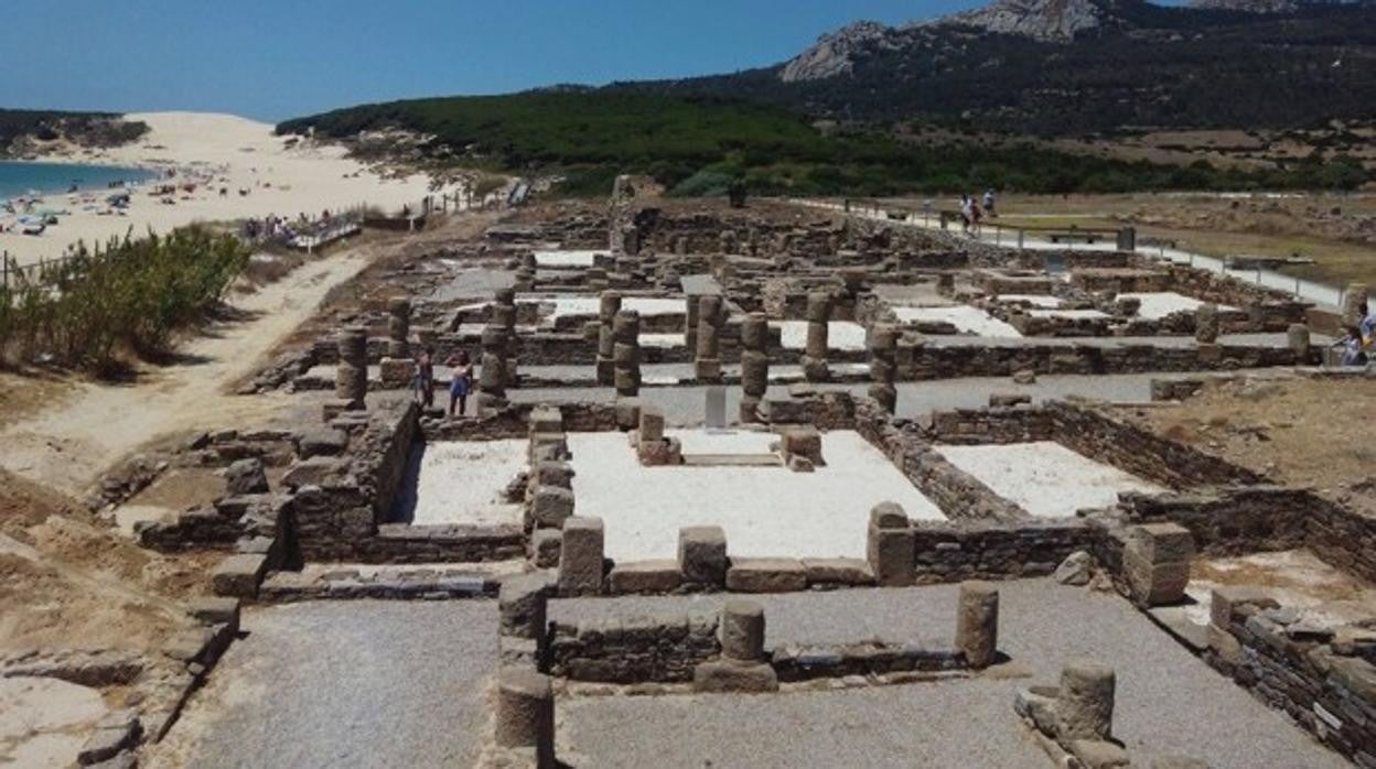 La ciudad romana de Baelo Claudia en la costa de Tarifa