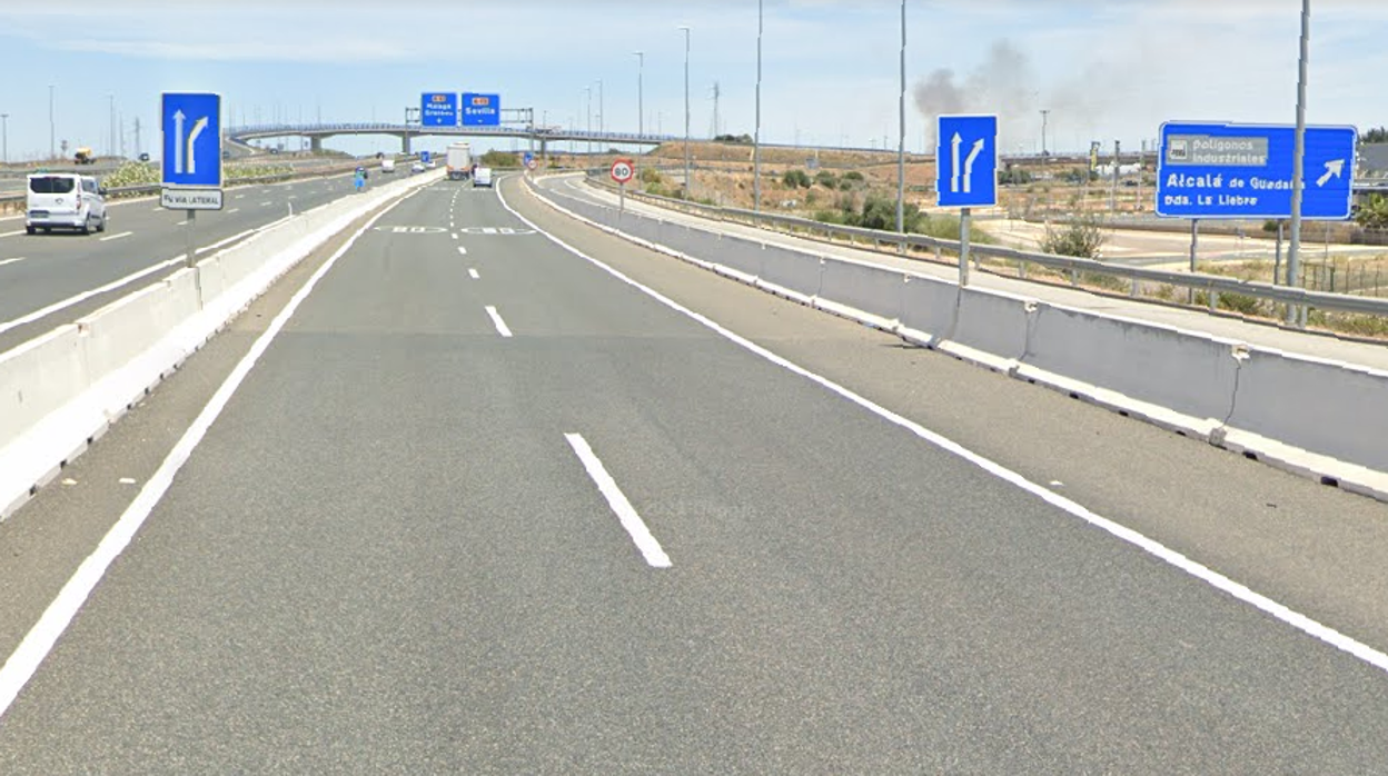 El accidente ha tenido lugar en la SE-40, a la altura de Alcalá de Guadaíra