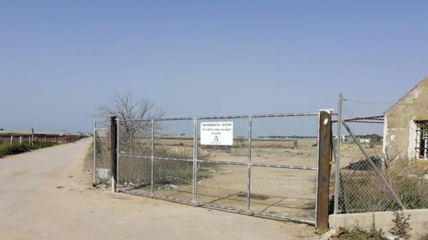 Evitan que residuos de una parcela en Sanlúcar contamine con vertidos