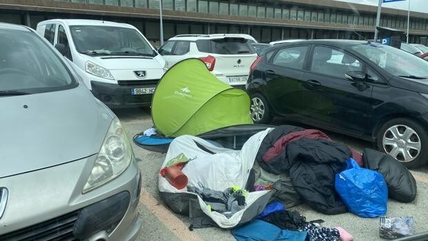 Acampadas de personas sin hogar hasta en la zona naranja de Cádiz