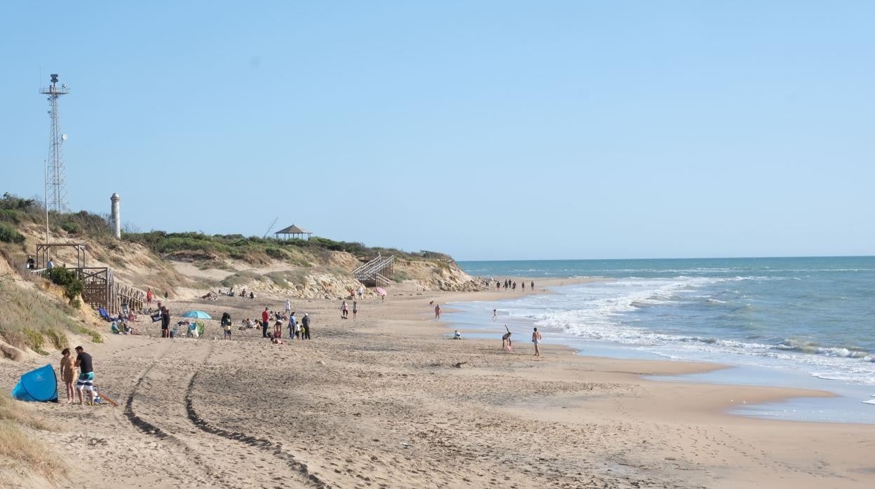 Playa de Punta Candor en Rota.