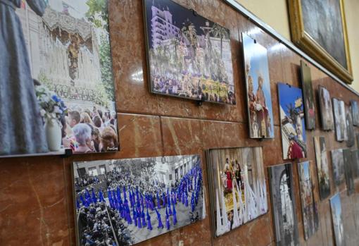 El Colegio San Felipe Neri acoge la última exposición de fotos cofrades de Paco Sanz