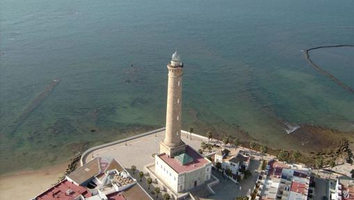 Este faro es el más alto de España.