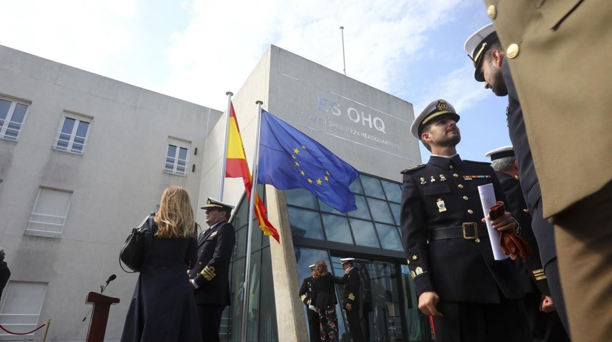 El Cuartel General de la operación 'Atalanta' cumple tres años en Rota