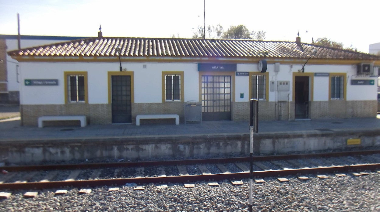 Estación ferroviaria del municipio sevillano de Arahal