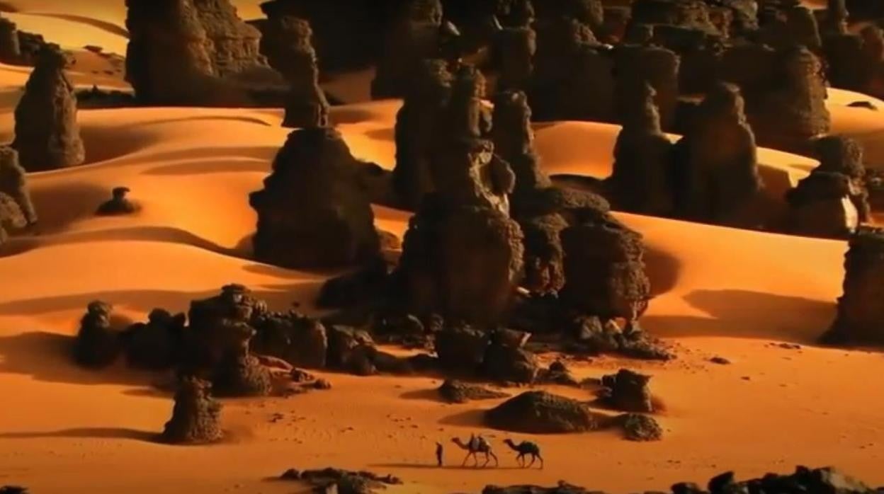 Parque Nacional Tassili n’Ajjer, causante de la calima en España