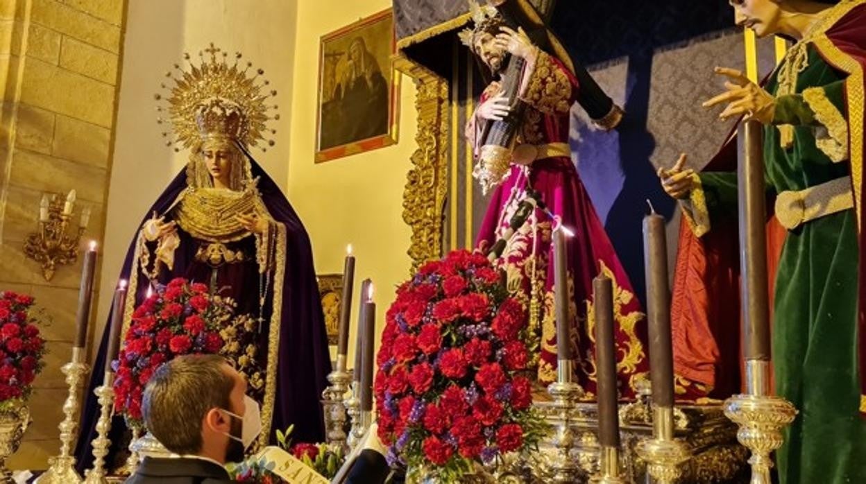 La hermandad saldrá a las 20:00 horas del Convento de Nuestro Padre Jesús Nazareno