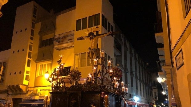 El Cristo de la Salud se reencuentra con Chiclana