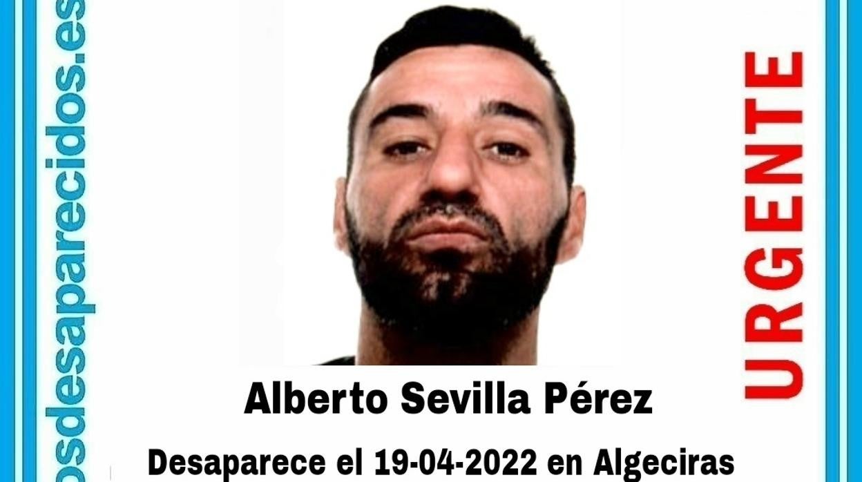 Desaparecido en Algeciras Alberto Sevilla Pérez, un joven de 39 años