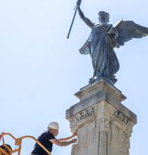 El Marqués de Comillas pasa por el taller