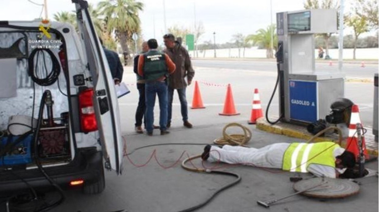 Actuación policial y judicial en la gasolinera de Coria señalada como el origen de los gases tóxicos
