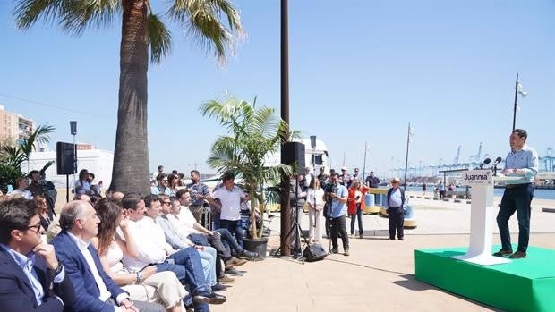 Landaluce agradece el apoyo «sincero y decidido» de Moreno a Algeciras y la comarca