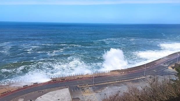 Activada la alerta amarilla por viento de Levante en Cádiz